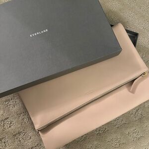 Everlane Nude Clutch